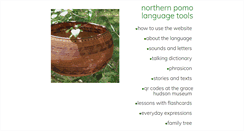 Desktop Screenshot of northernpomolanguagetools.com