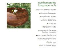 Tablet Screenshot of northernpomolanguagetools.com